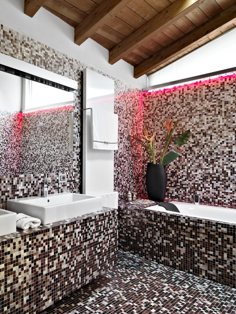 Interiors of a Modern Bathroom